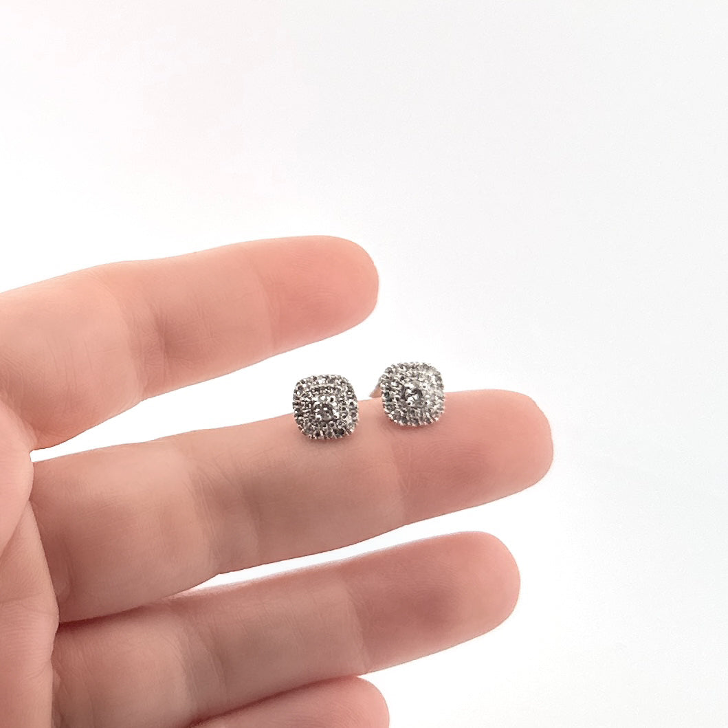 Aretes de ORO con Diamantes