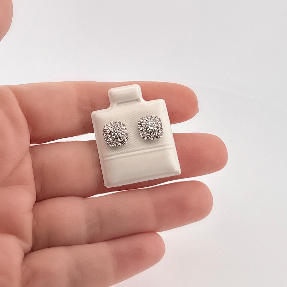 Aretes de ORO con Diamantes