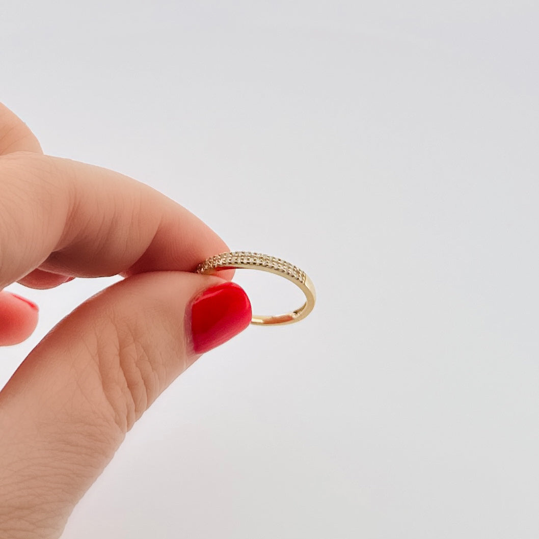 Anillo de ORO con Diamantes $290 dlls
