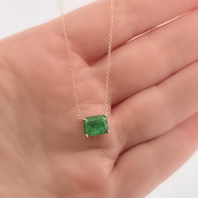 Cadenita de ORO con Esmeralda