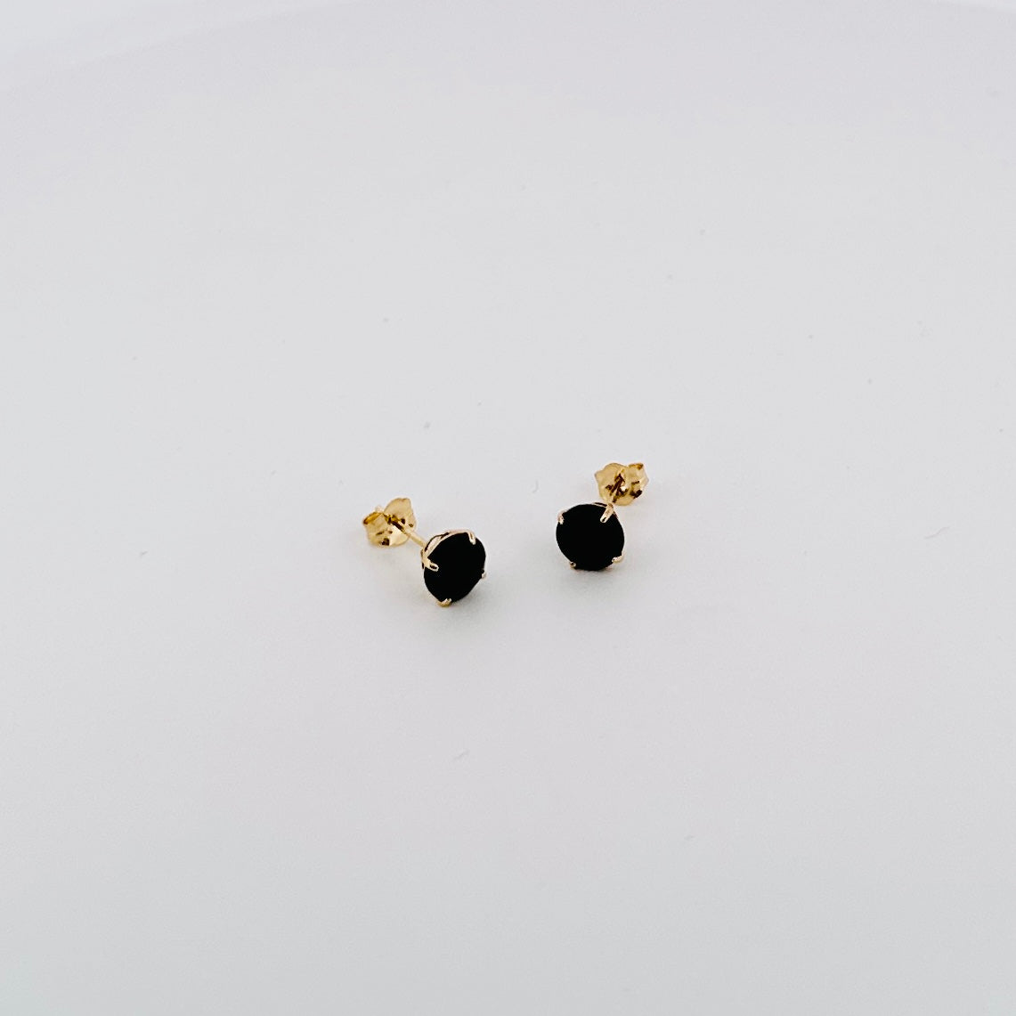 Aretes de ORO con Onix