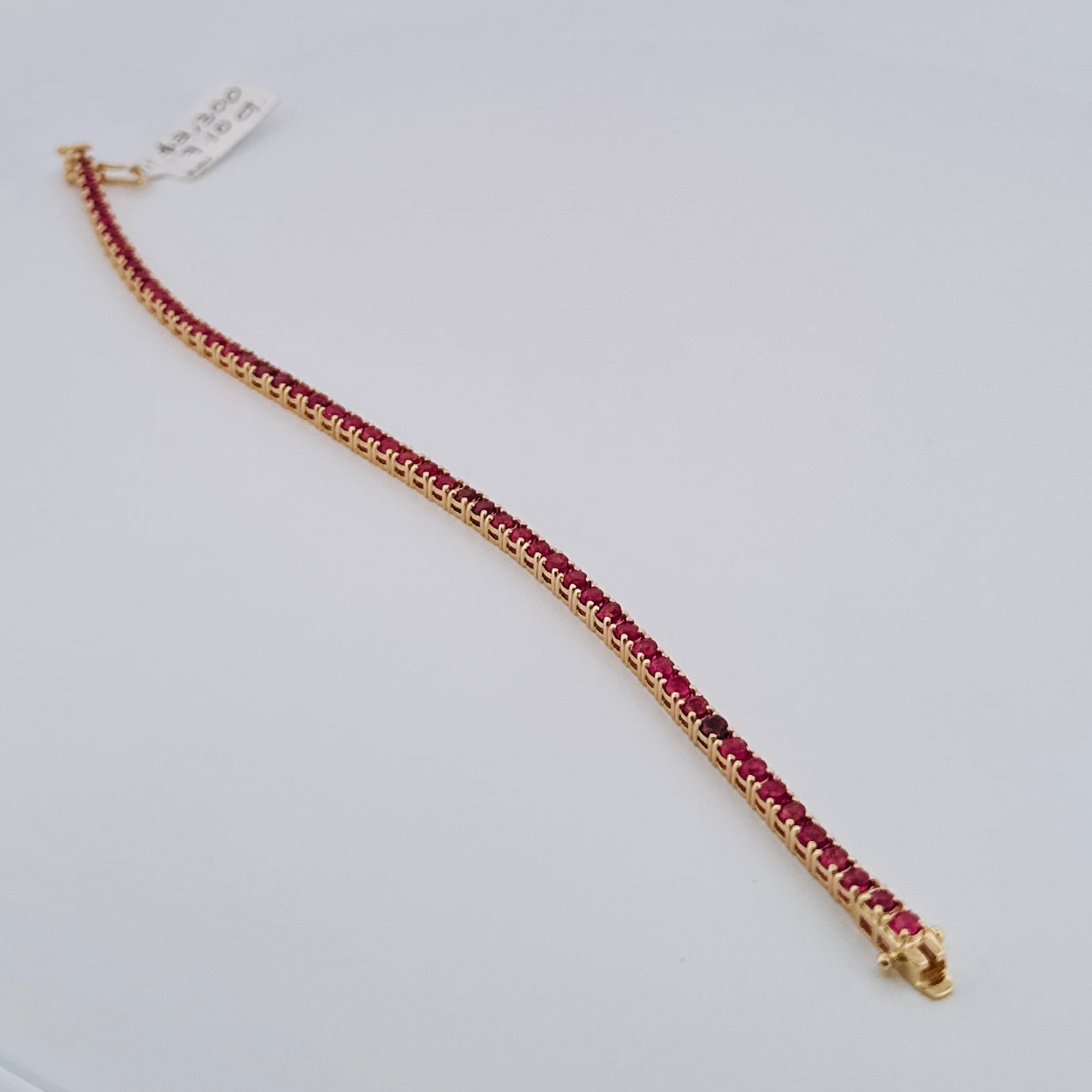 Pulsera de ORO con RUBIES