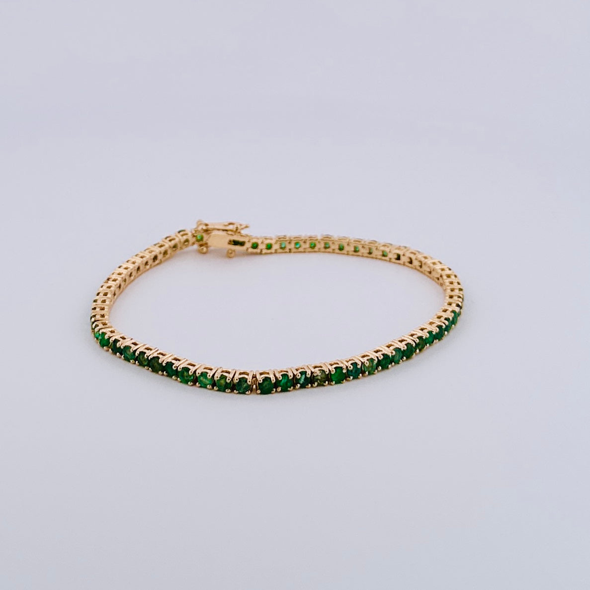 Pulsera de ORO con Esmeraldas