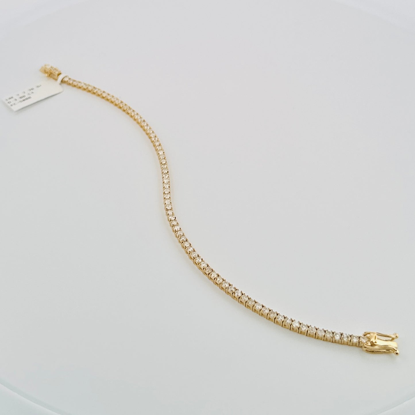 Pulsera de ORO con Diamantes 3 ct