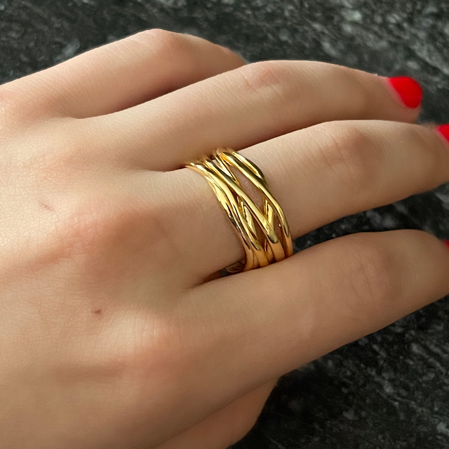 Anillo de plata AJUSTABLE