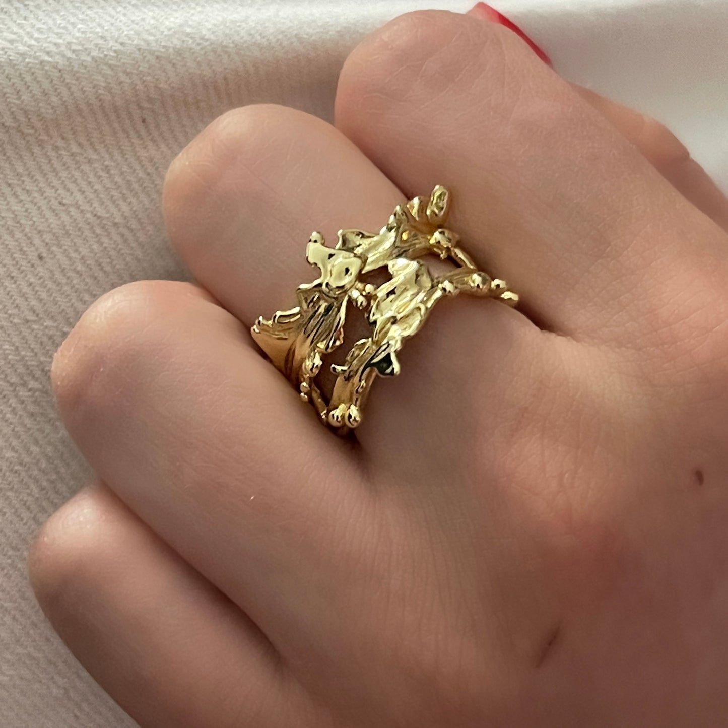 Anillo de plata AJUSTABLE