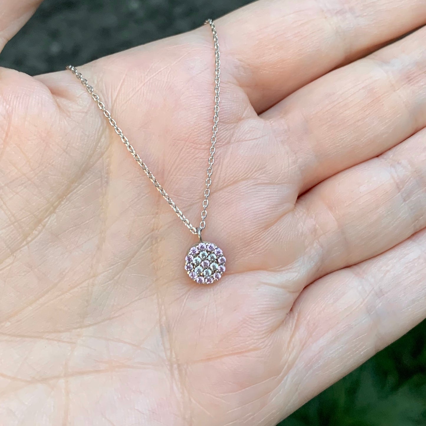 Cadenitas de plata .925 con dije de CIRCULITO