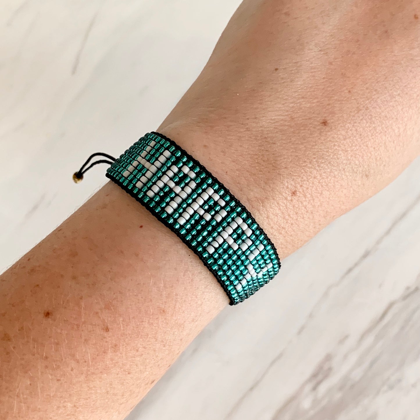 Pulsera de chaquiras HAPPY