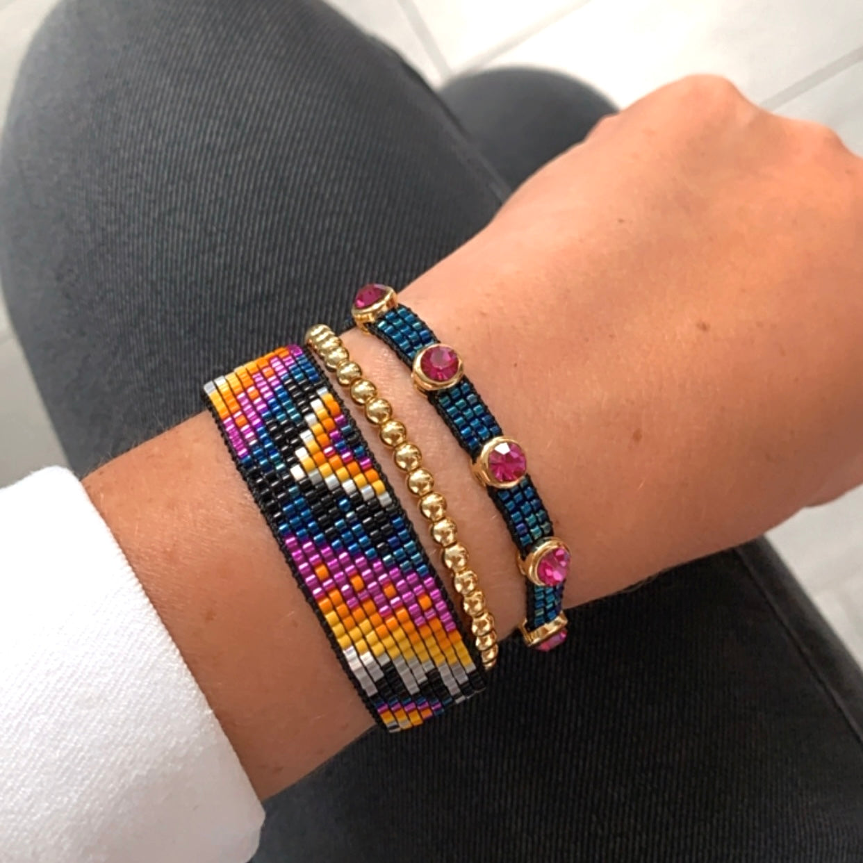DENIM bracelet set