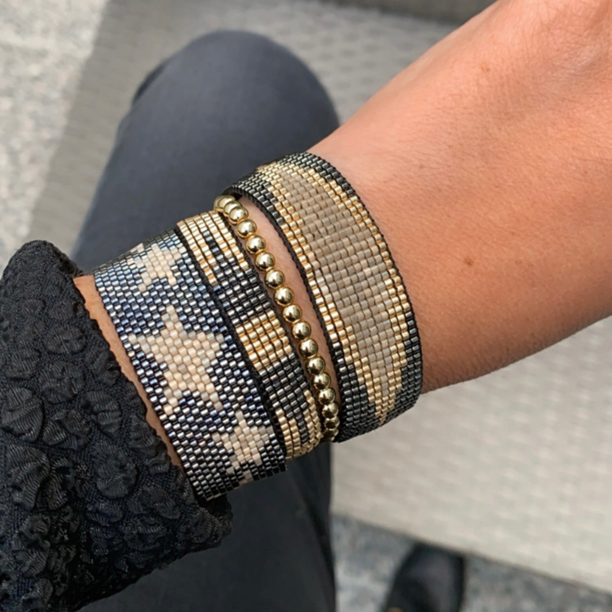 GOLDEN STARS bracelet set