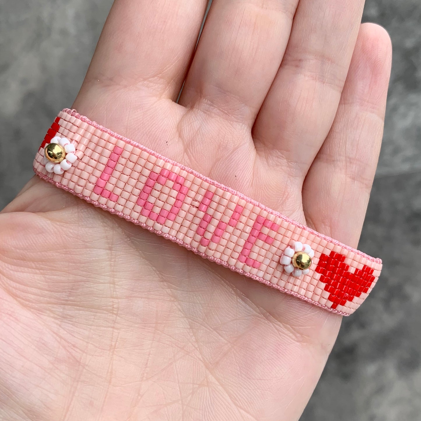 Pulseras LOVE AJUSTABLES