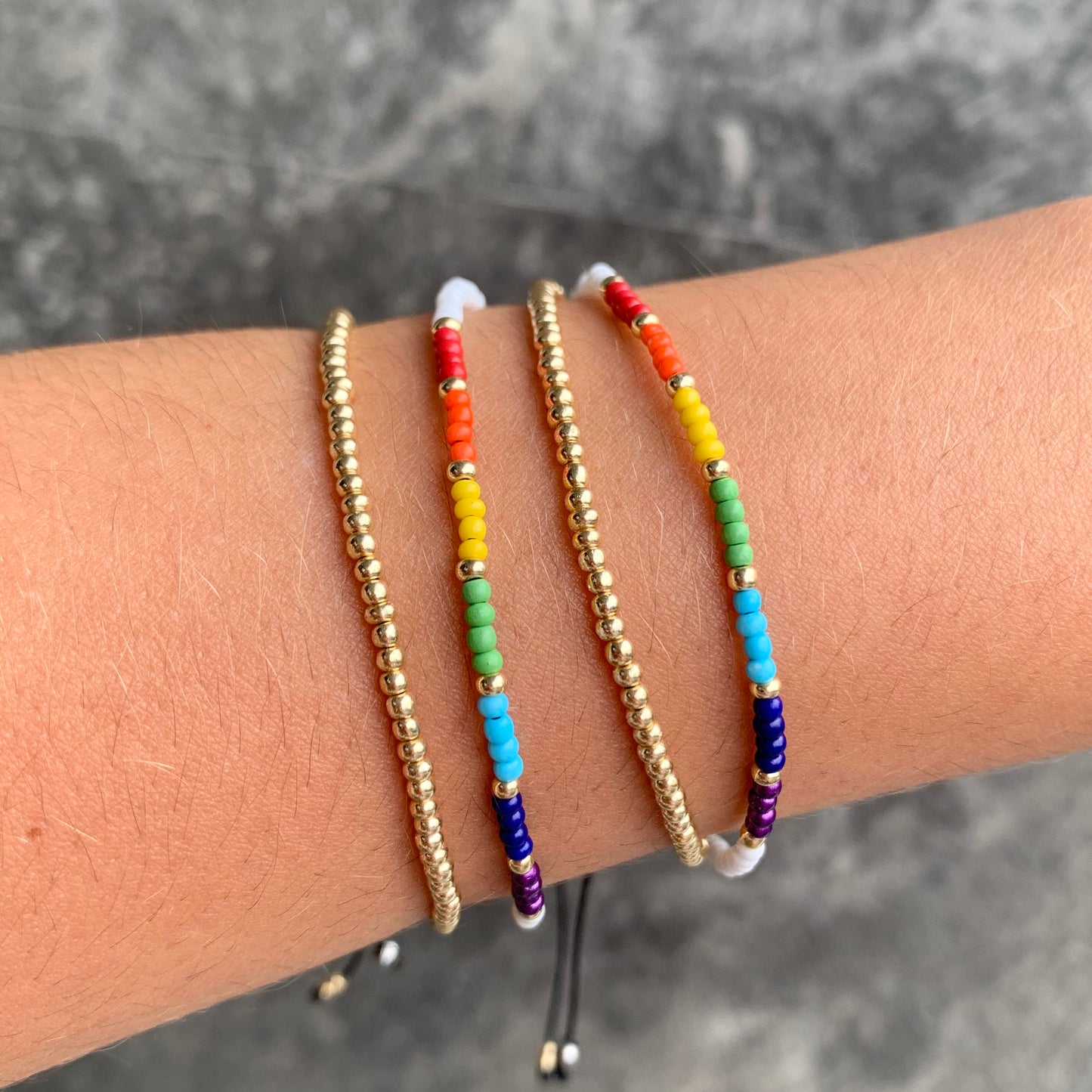 Pulseras ajustables de CHAQUIRAS