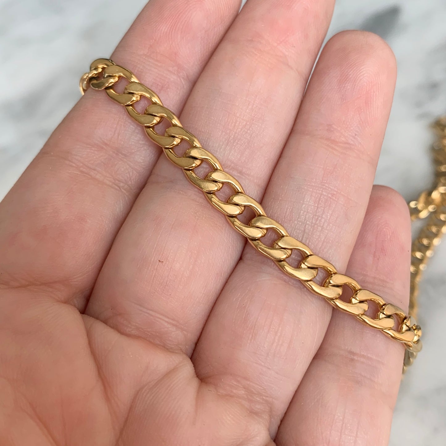 Cadenas DORADAS de ACERO INOXIDABLE