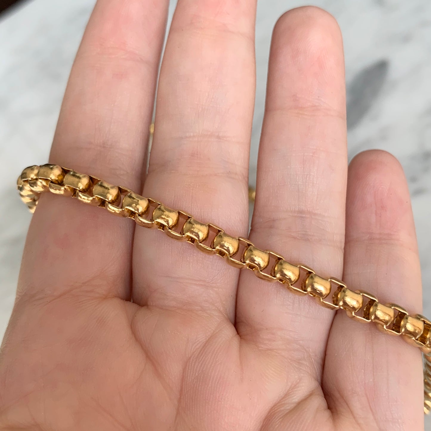 Cadenas DORADAS de ACERO INOXIDABLE