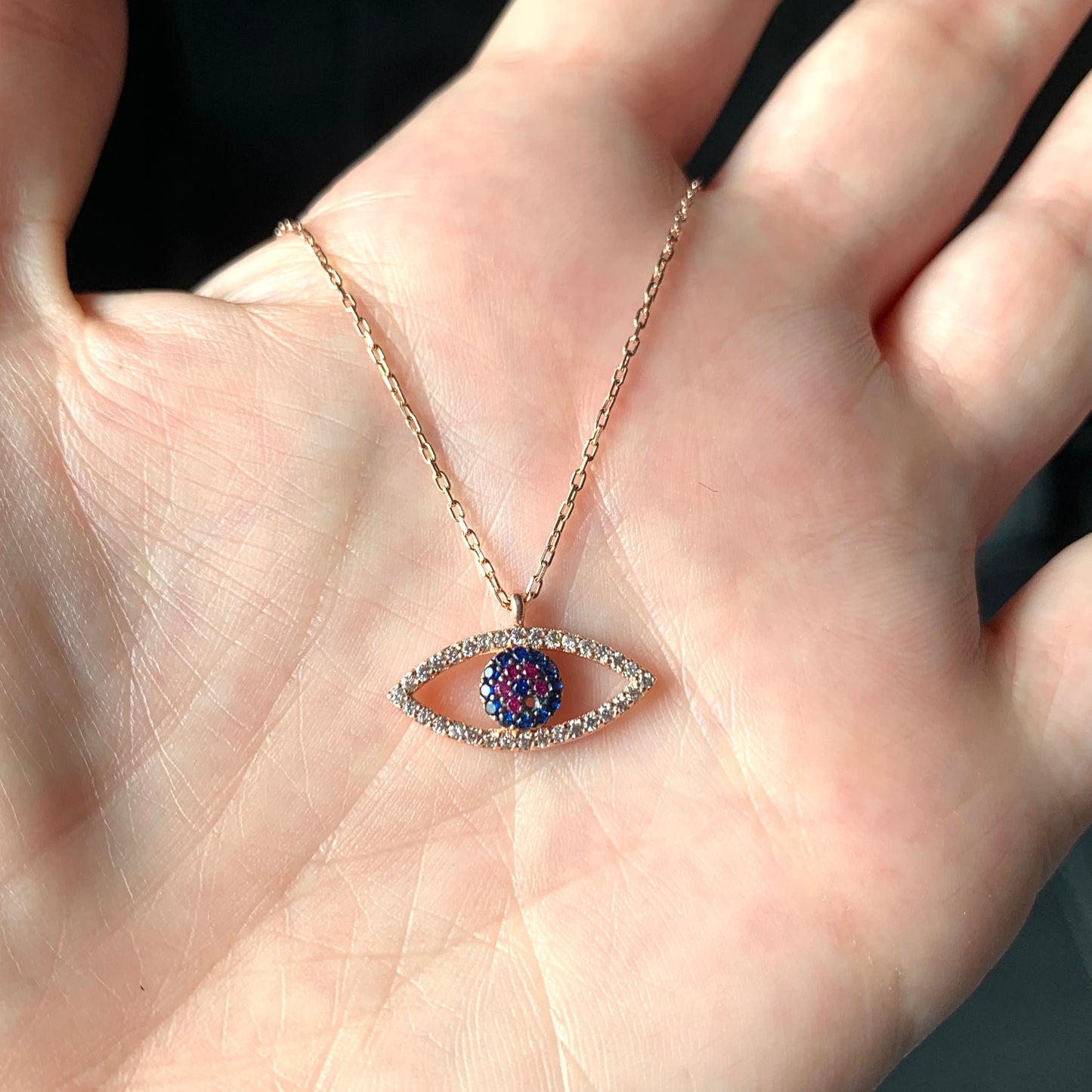 Cadenita de PLATA con OJITO