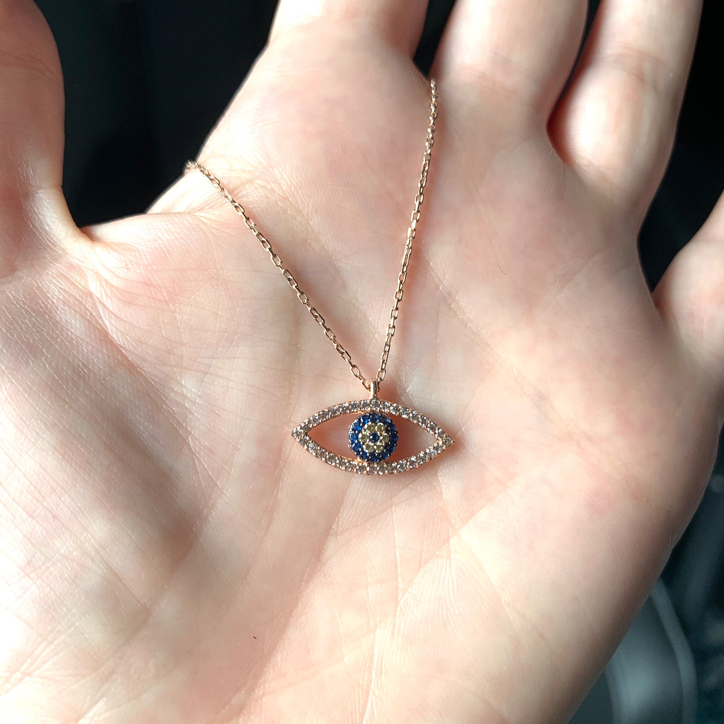 Cadenita de PLATA con OJITO