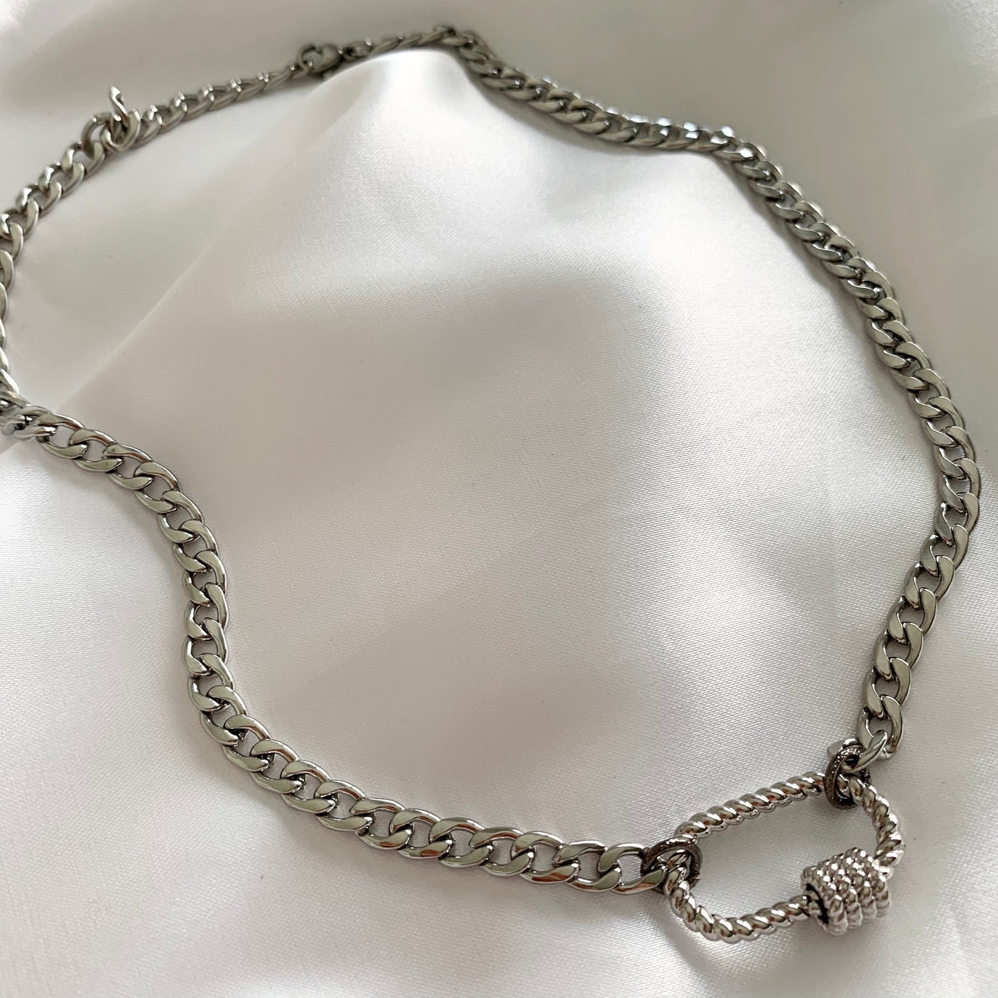 Cadena de ACERO INOXIDABLE con candado