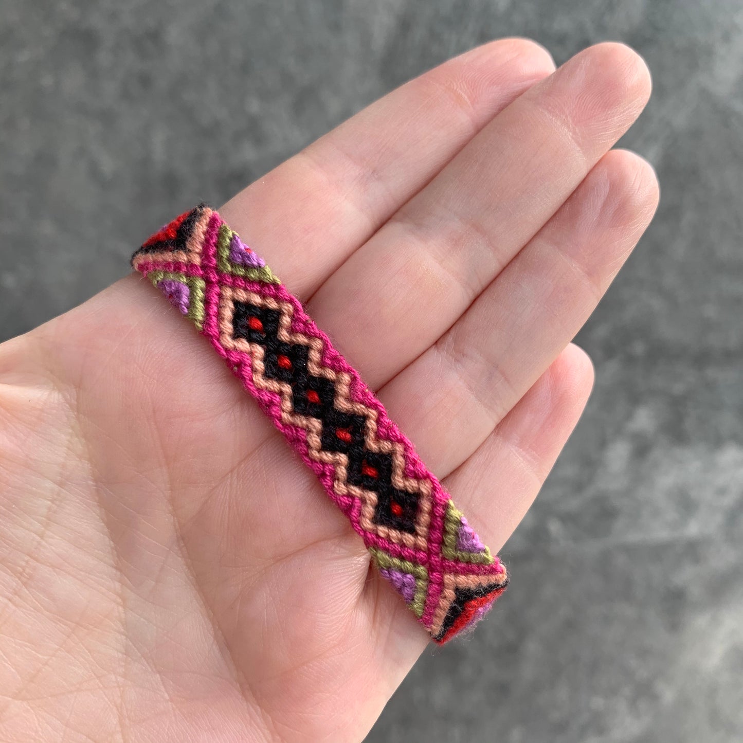 Pulseras TEJIDAS de COLORES
