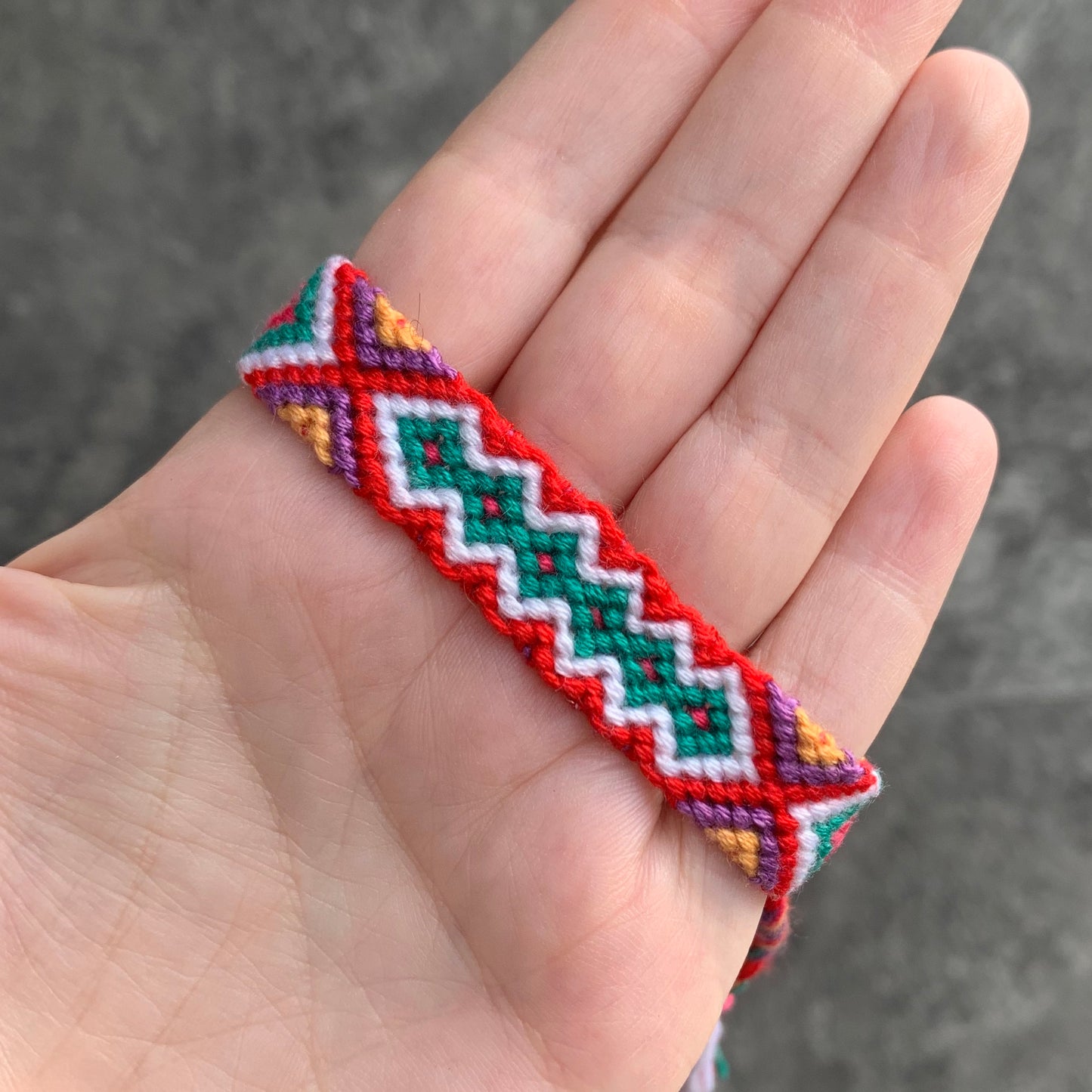 Pulseras TEJIDAS de COLORES