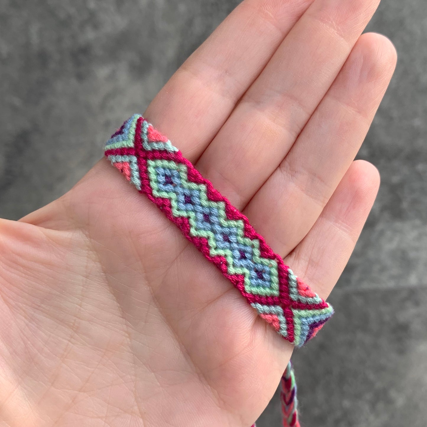 Pulseras TEJIDAS de COLORES