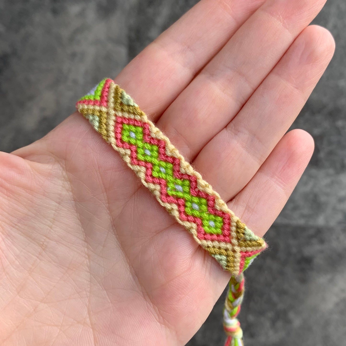 Pulseras TEJIDAS de COLORES