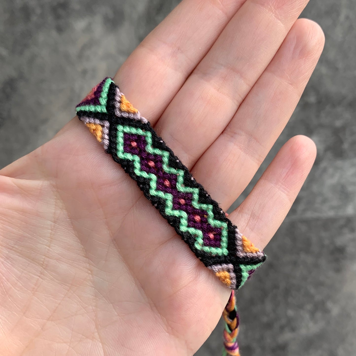 Pulseras TEJIDAS de COLORES
