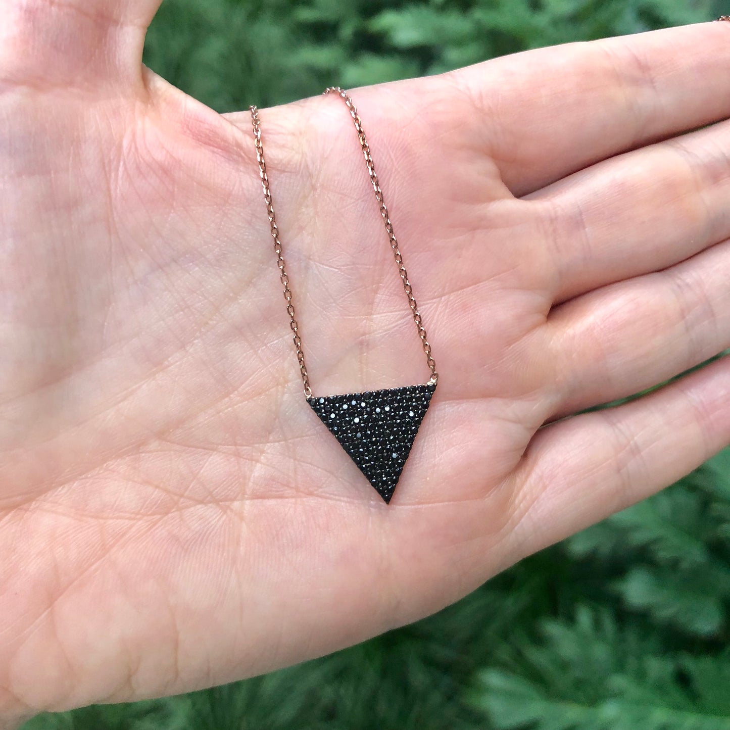 Cadenitas de plata .925 con PIEDRAS ONIX