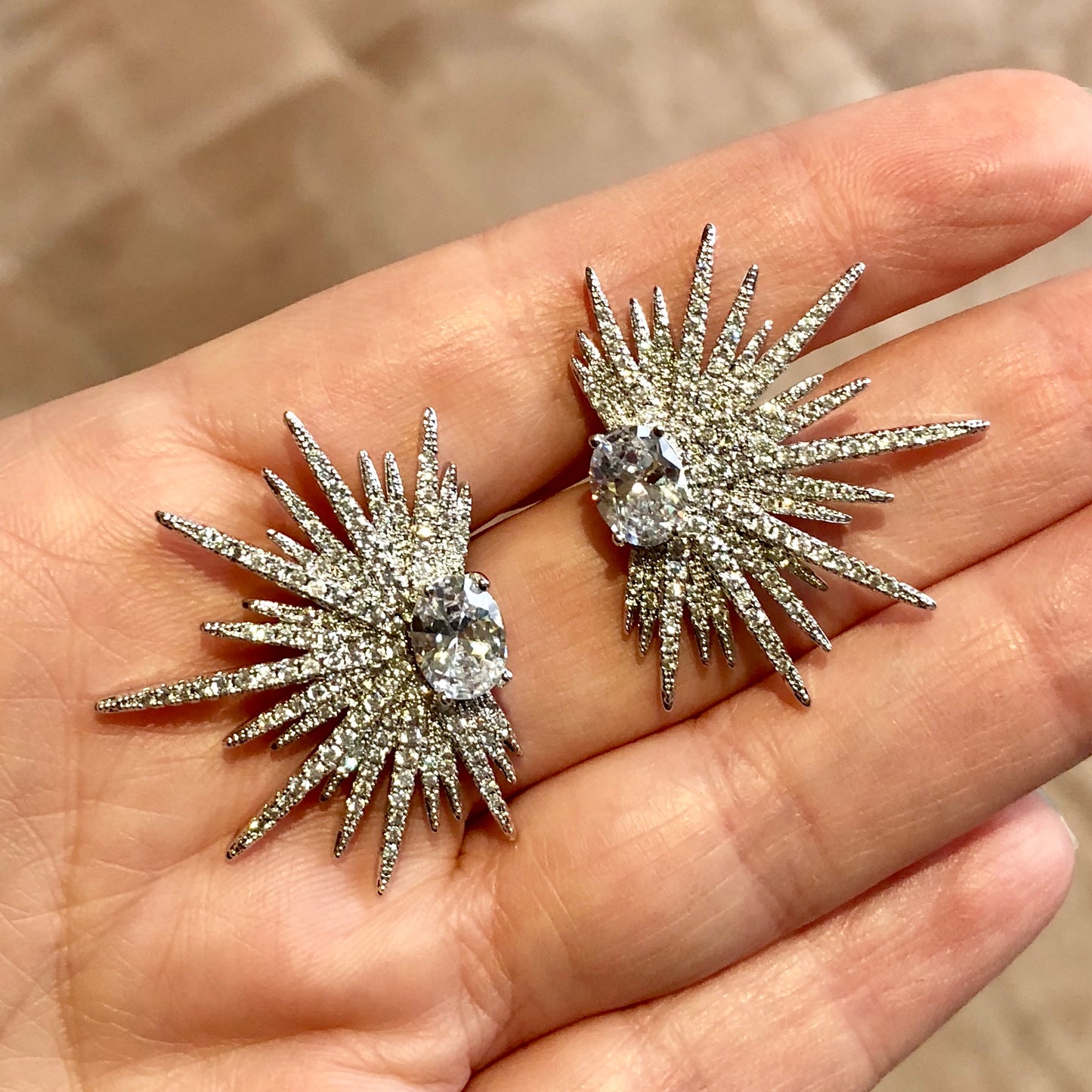 Arete de ESTRELLA incompleta con CRISTAL