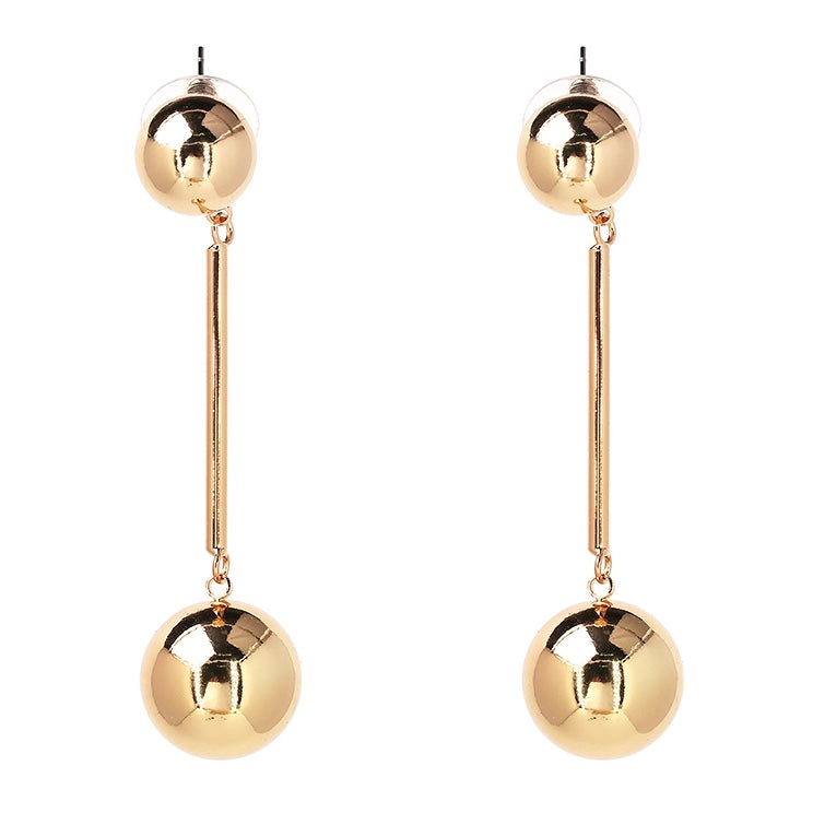 Arete con DOBLE CIRCULO METALICO