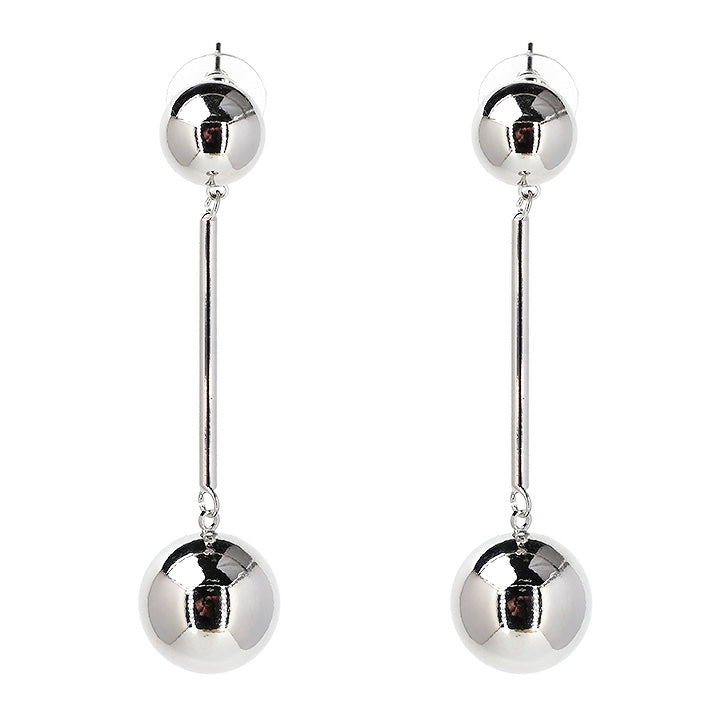 Arete con DOBLE CIRCULO METALICO