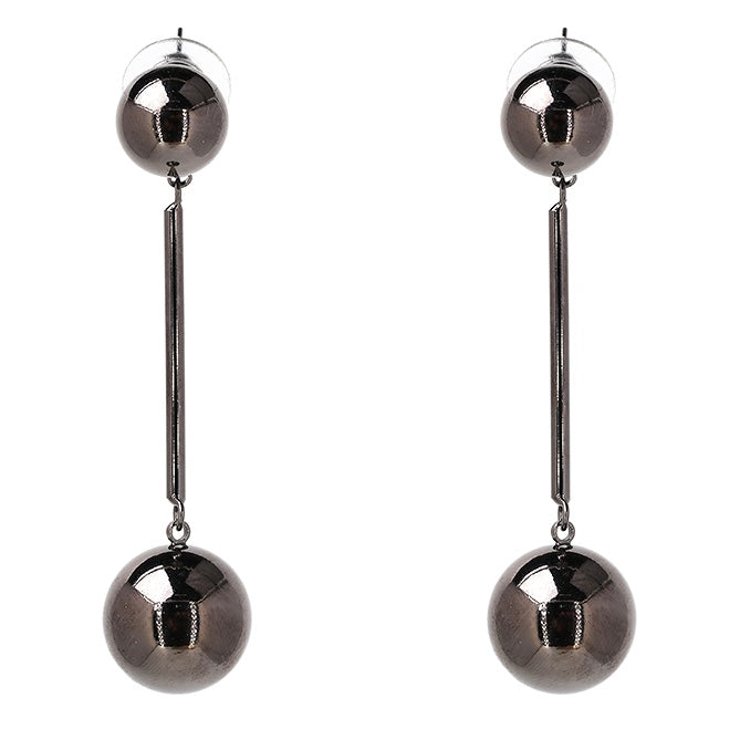 Arete con DOBLE CIRCULO METALICO