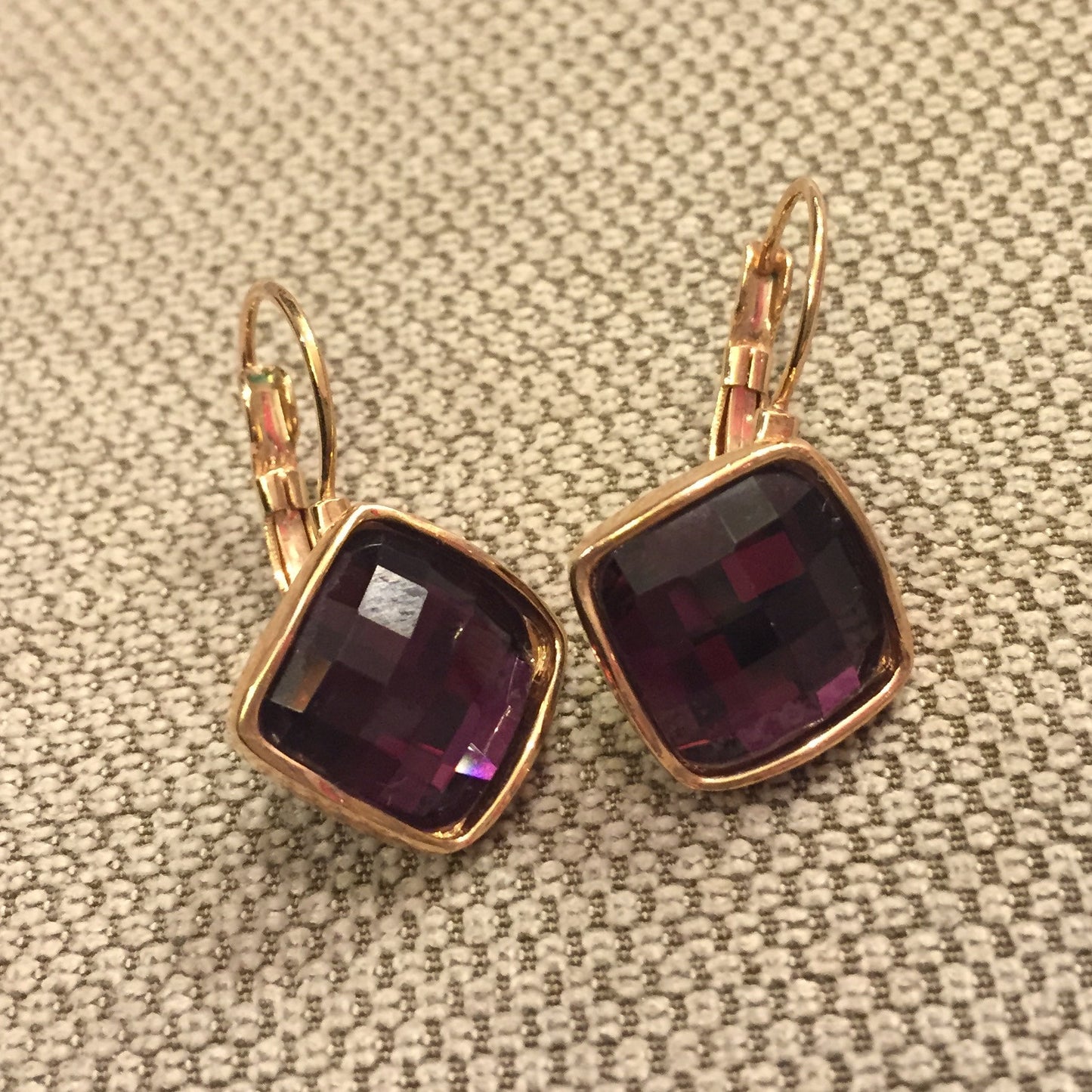 Aretes de ROMBO con cristal SWAROVSKI