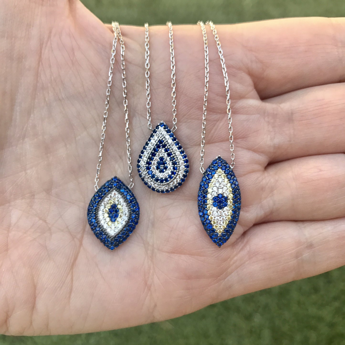 Cadenita de plata .925 con GOTA con OJO
