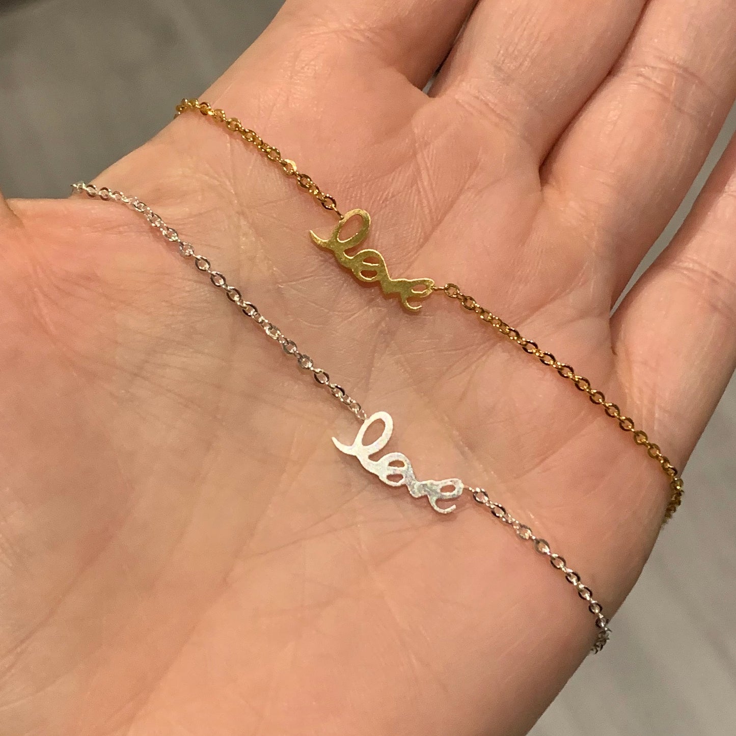 Pulsera de ACERO INOXIDABLE de LOVE