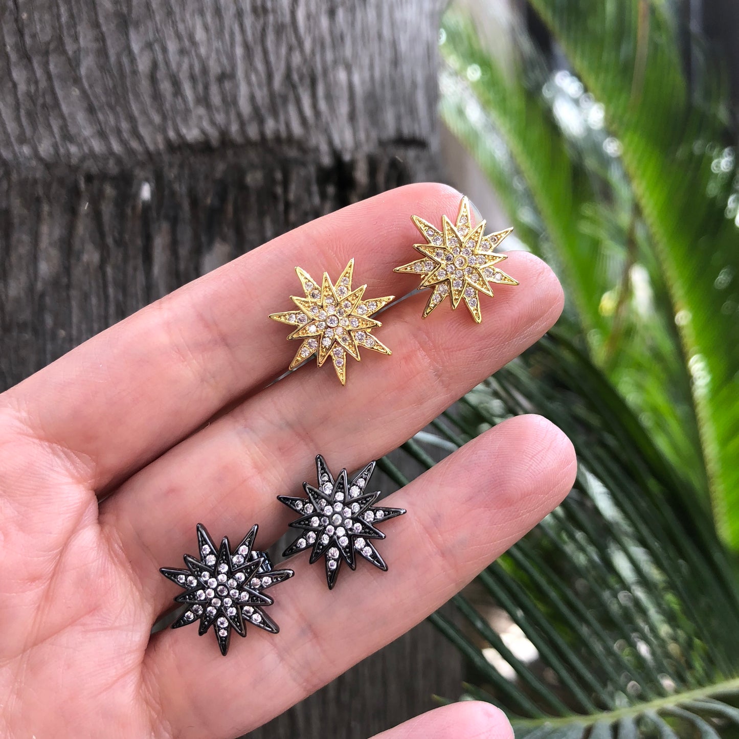 Arete de ESTRELLA con ZIRCONIAS