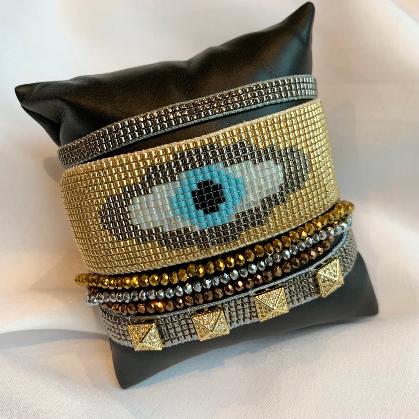 SILVER/GOLD Bracelet set