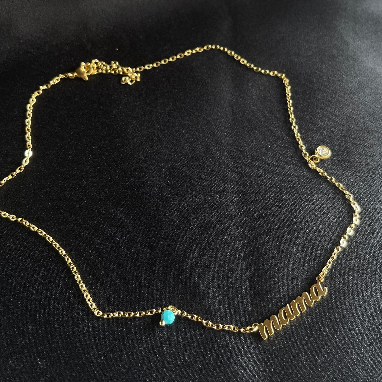 Collar MAMA de acero inoxidable