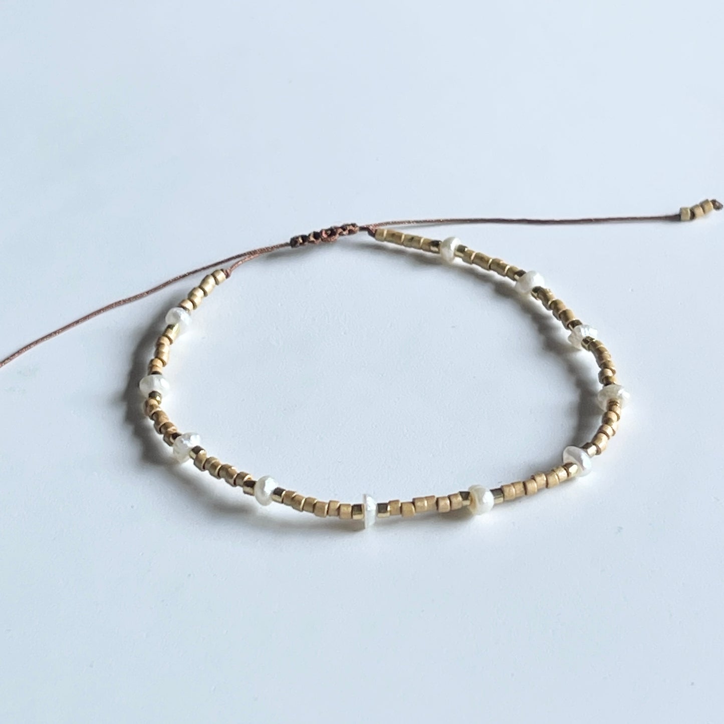 Pulseras de chaquiras y PERLITAS