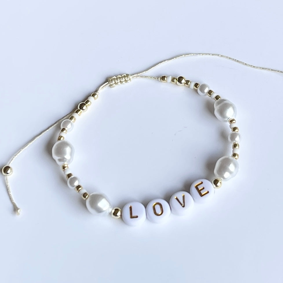 Pulseras con PERLAS