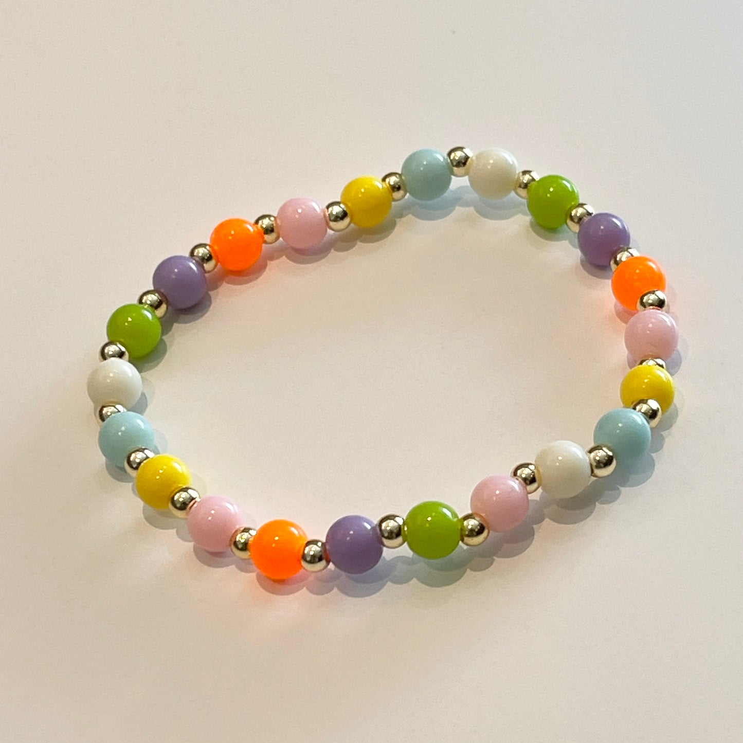 Pulseras de colores PASTEL