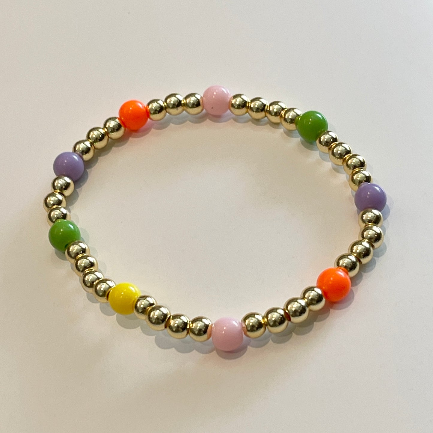 Pulseras de colores PASTEL