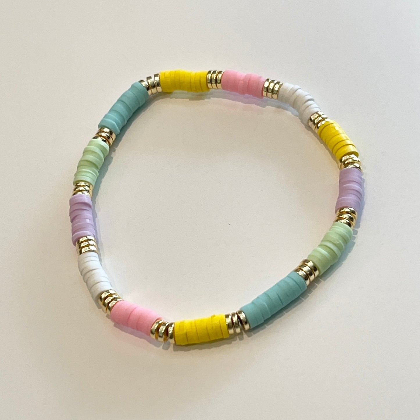 Pulseras de colores PASTEL