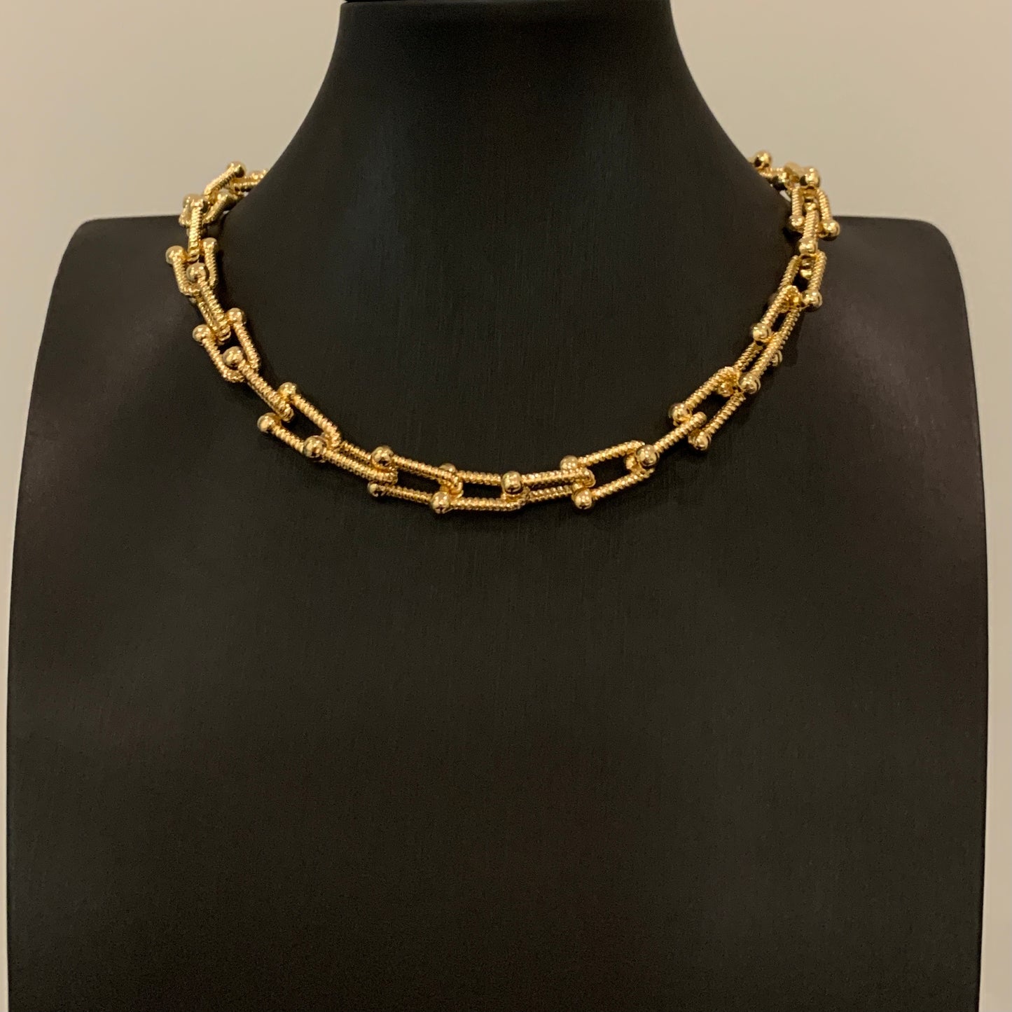 Cadena ESLABONES de baño de oro