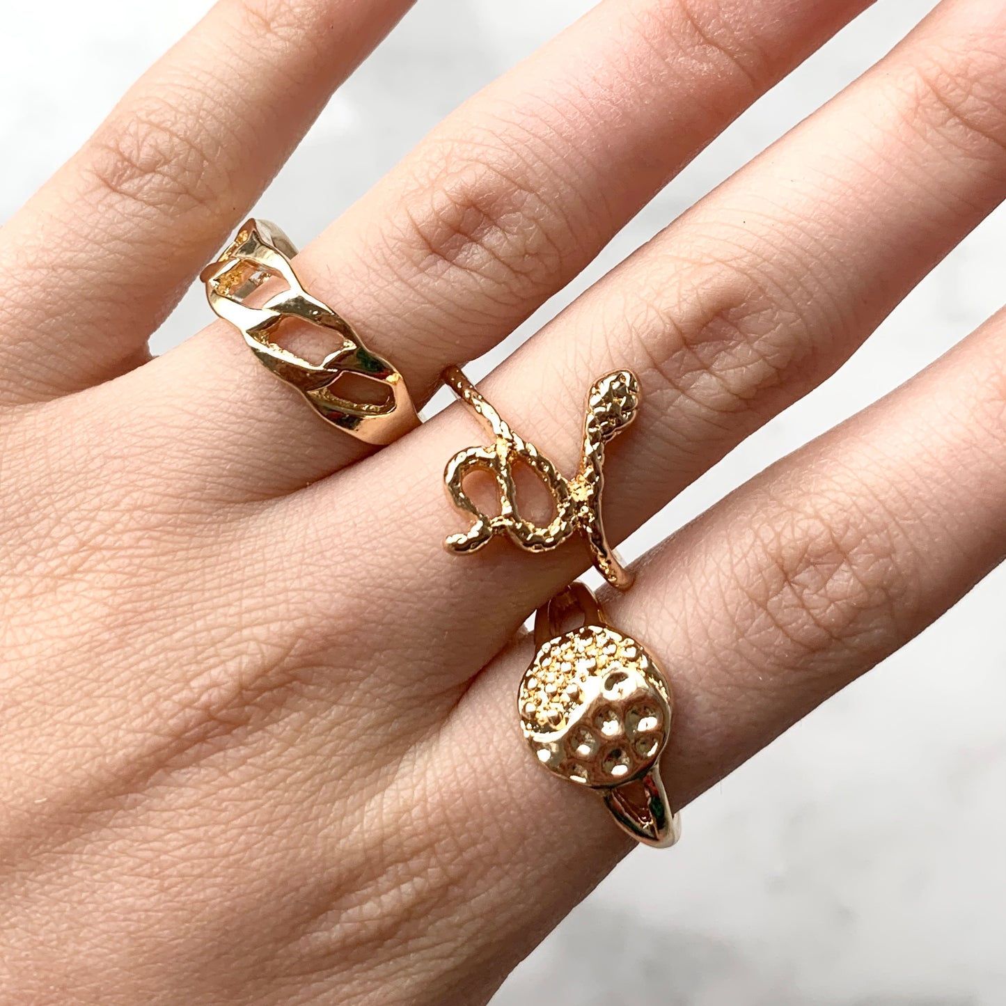 Anillos de BAÑO de ACERO INOXIDABLE