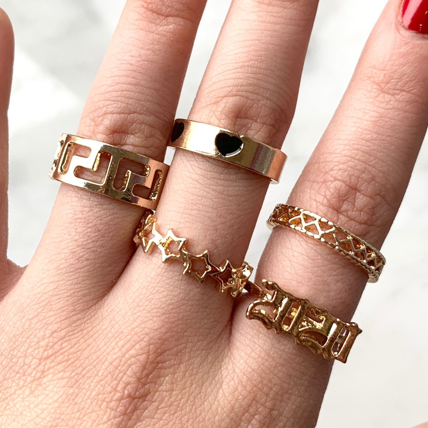 Anillos de BAÑO de ACERO INOXIDABLE