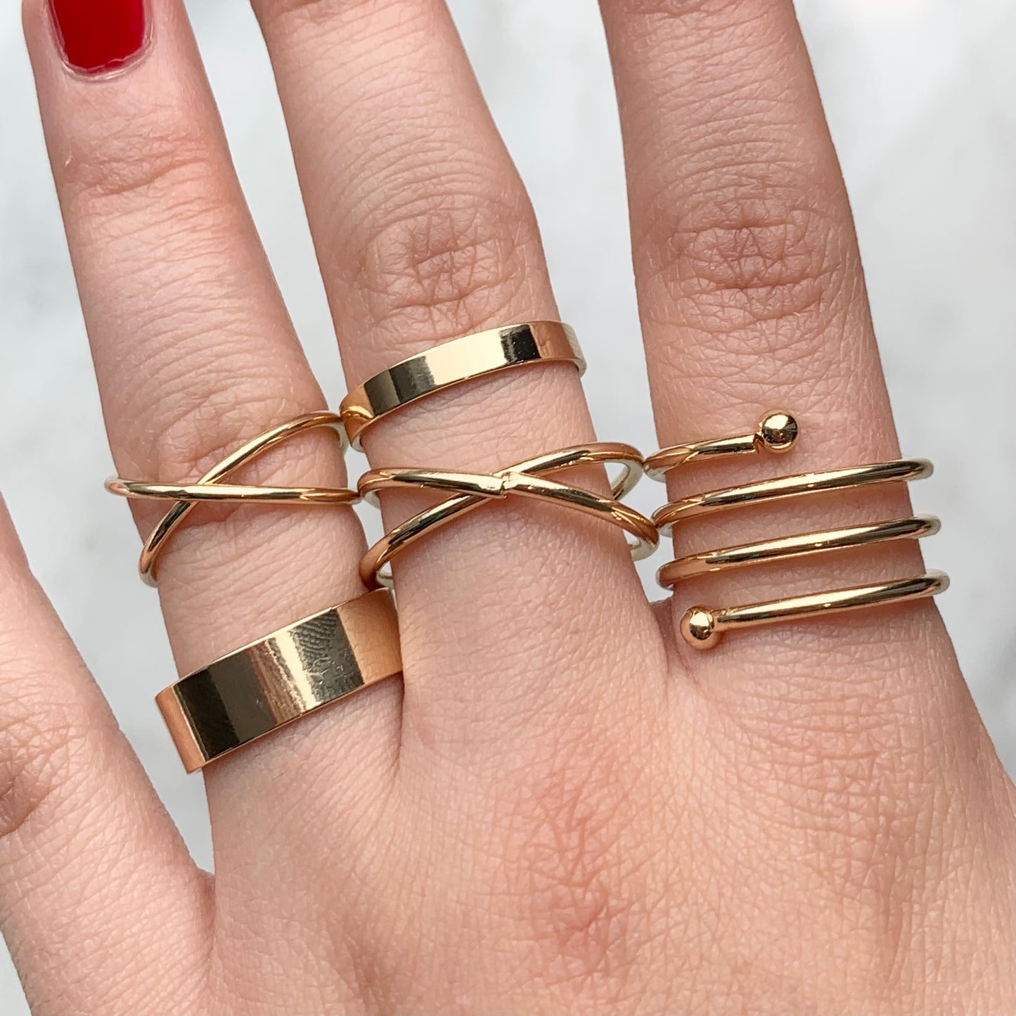 Anillos de BAÑO de ACERO INOXIDABLE