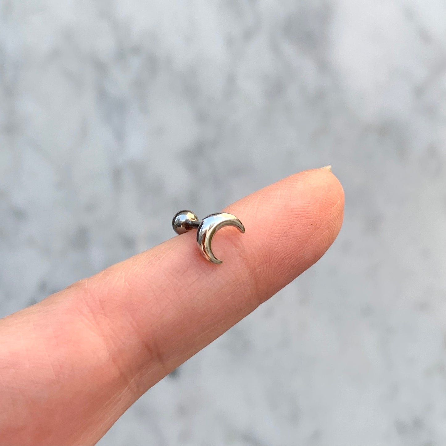 Aretes para PIERCING de ACERO INOXIDABLE con BOLITA