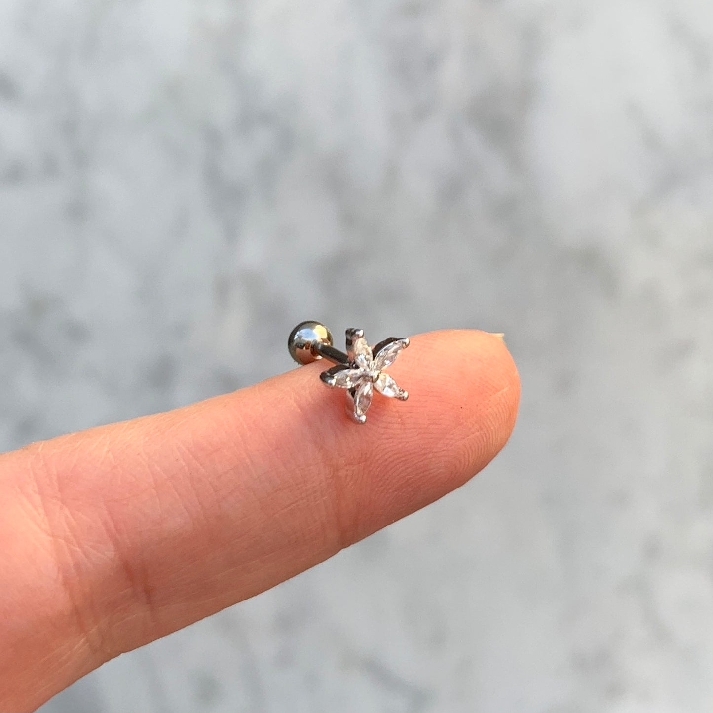Aretes para PIERCING de ACERO INOXIDABLE con BOLITA