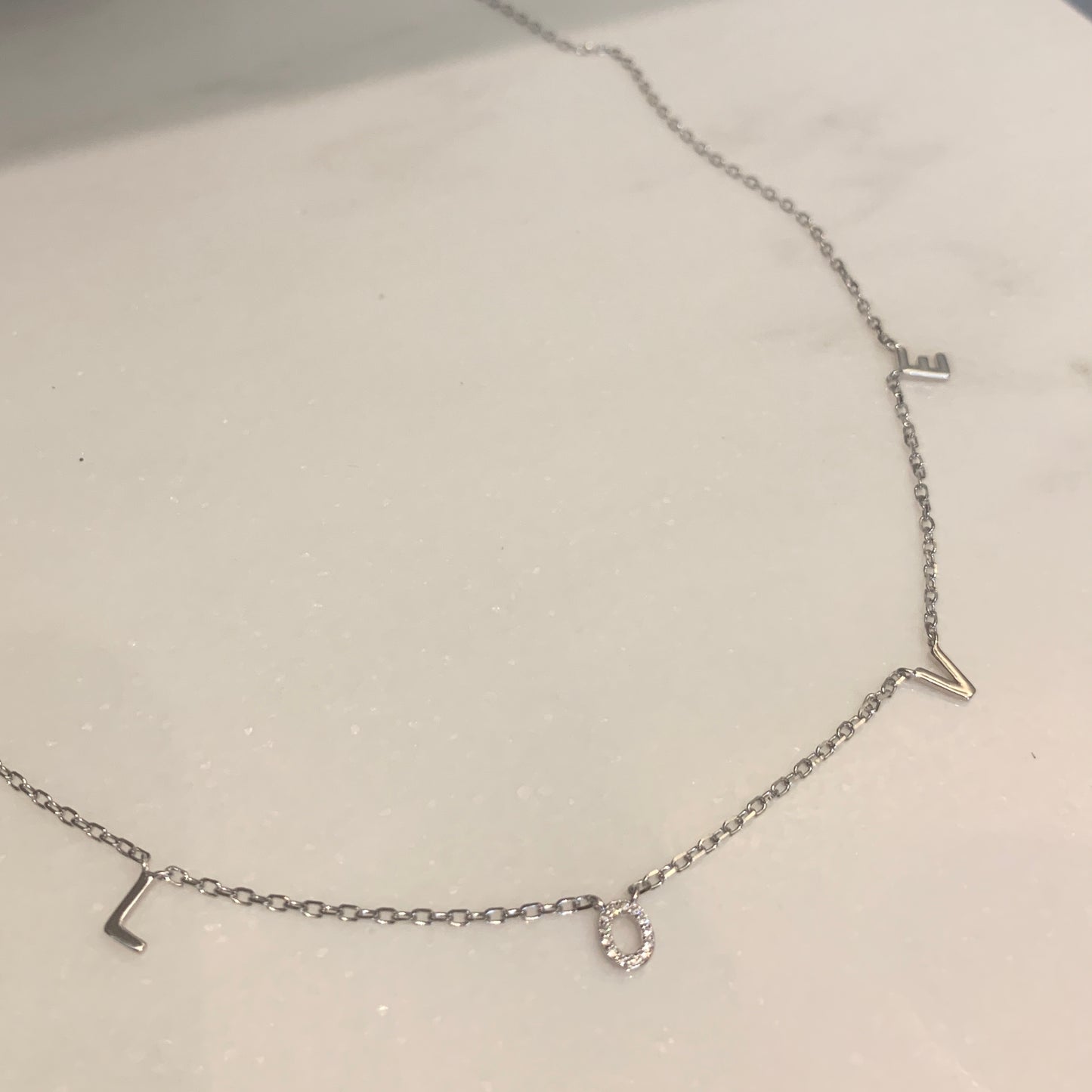 Cadenita de PLATA .925 LOVE