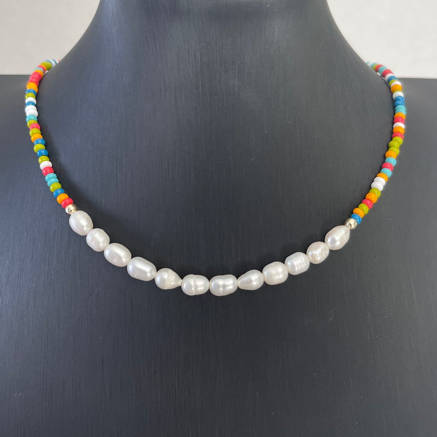 Collar de colores con PIEDRAS NATURALES